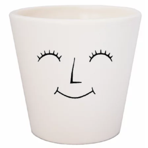Face Planter Happy H10Cm D10Cm