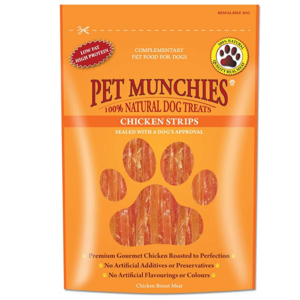 Pet Munchies Chicken Strips - 90g