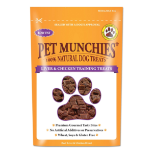 Pet Munchies Liver & Chicken Training Treats - 50g