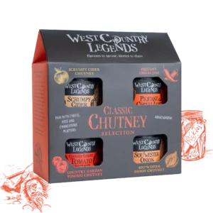 West Country Legends Classic Chutney Selection (4 x 113g)