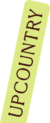 Upcountry plant stake sticker